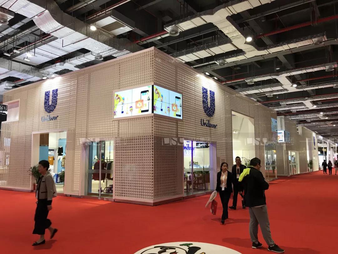 上海展會倒計時82天,靈碩集團為展商展臺設計保駕護航 聯合利華上海展會銀獎展臺設計效果圖